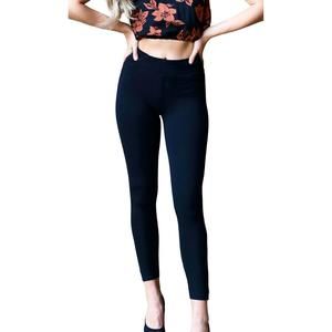 NEW LOLA JEANS perfect mid-rise skinny pants in black